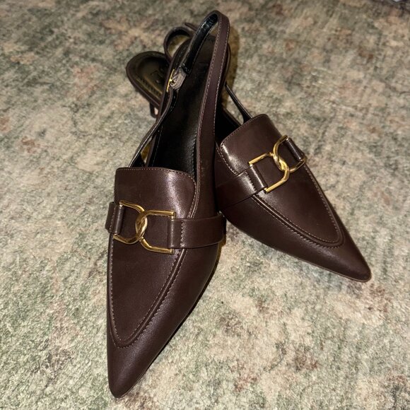 Brown Kitten Sling Back Heel - Picture 1 of 5